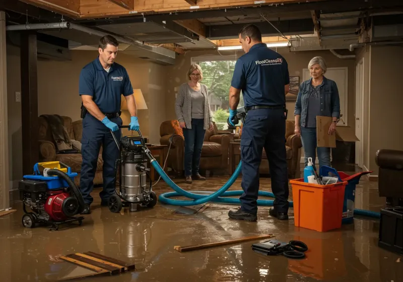 Basement Water Extraction and Removal Techniques process in Ragland, AL